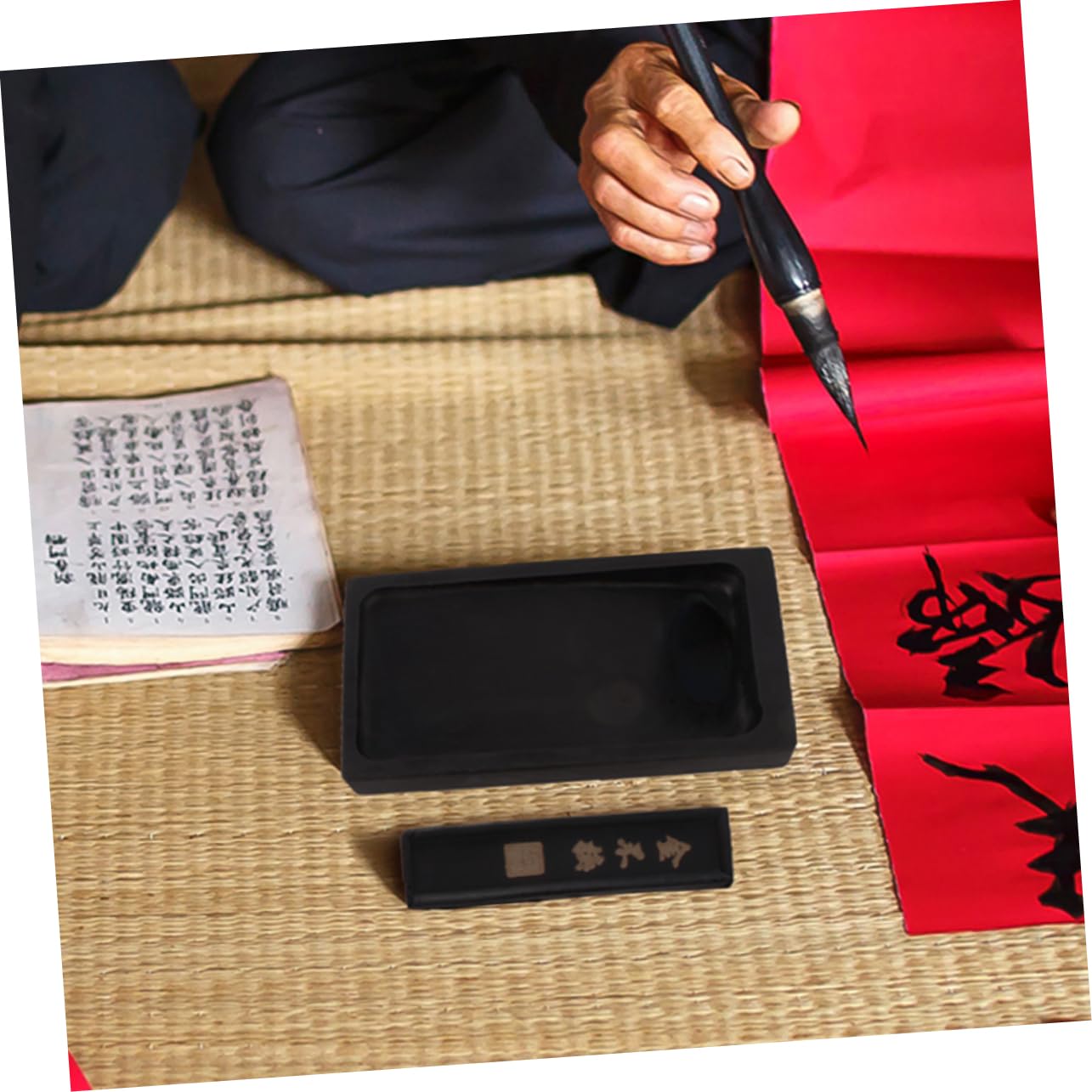 Pierre à Encre Créative pour Calligraphie Chinoise, Lot 1 Set