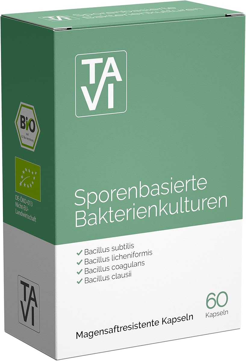 4 Bacillus Stämme | 60 Tage x 6 Milliarden KBE | BIO Sporenbasierte Bakterien