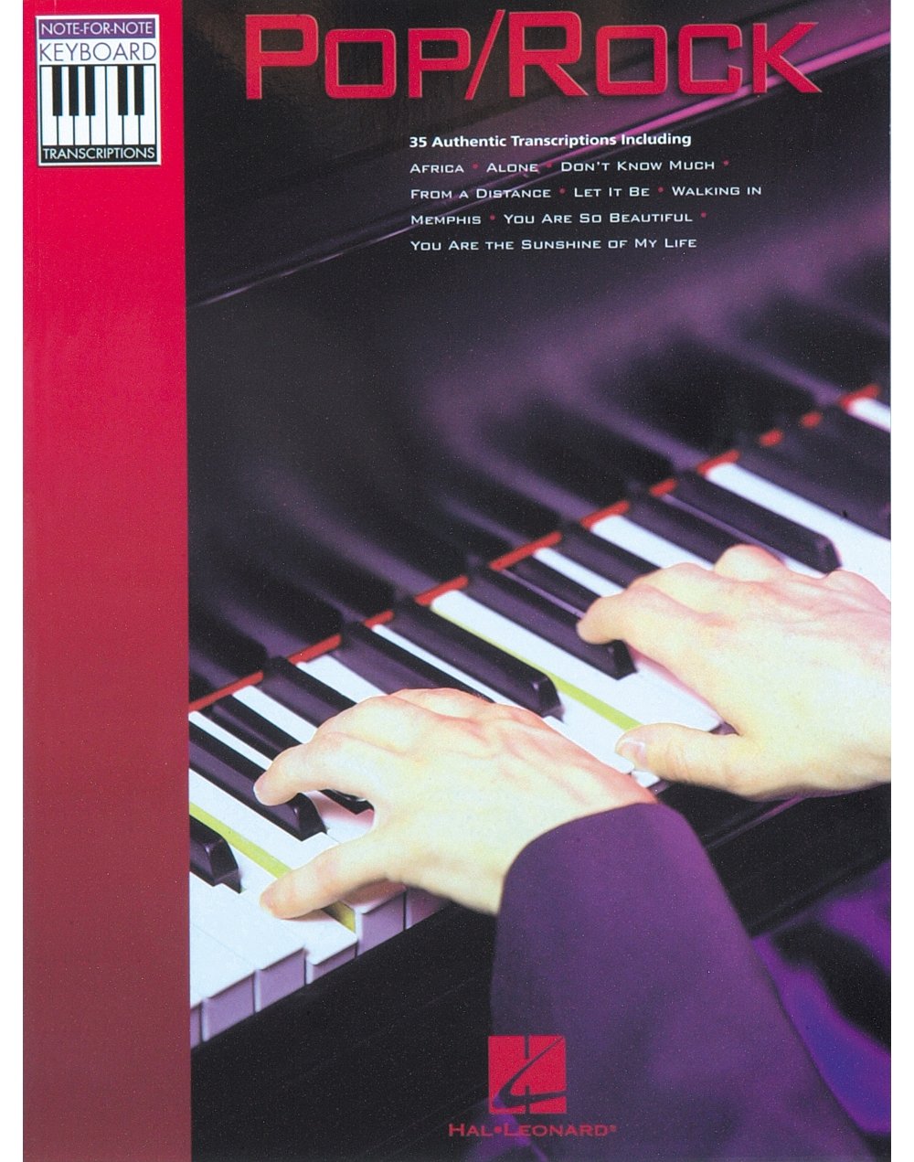 Pop/Rock: Note-for-Note Keyboard Transcriptions
