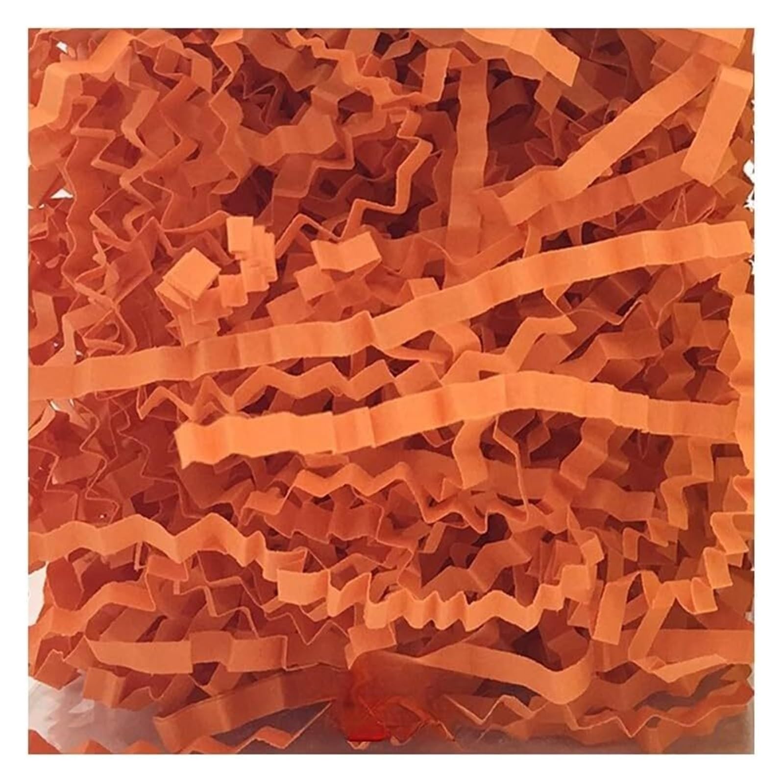Papier Marszczony Cięty Wielokolorowy 100-500g(Orange Red,500g)