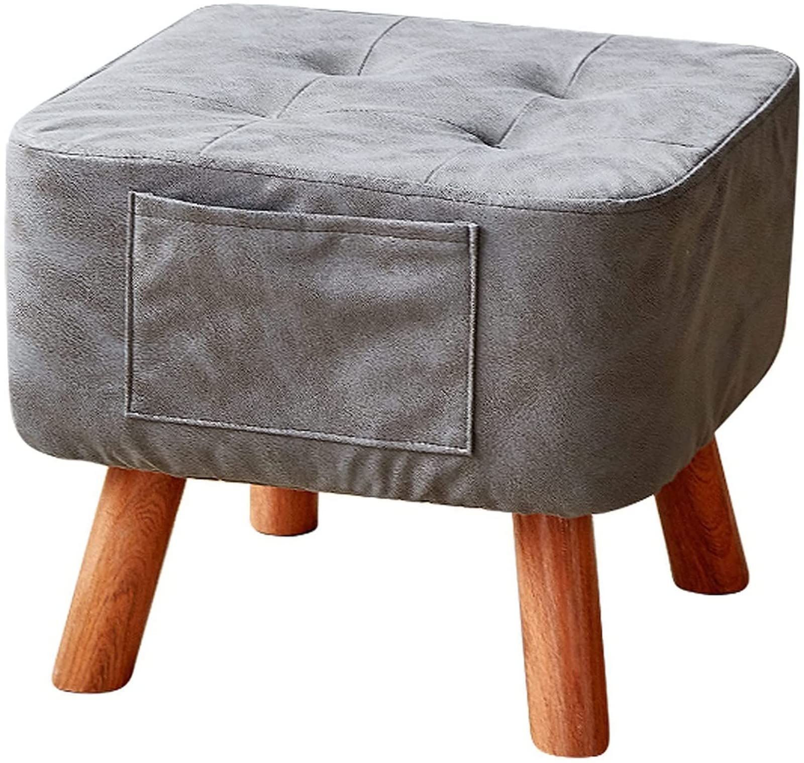 Repose-Pieds Ottoman petit tabouret rembourré 40 cm pour salon