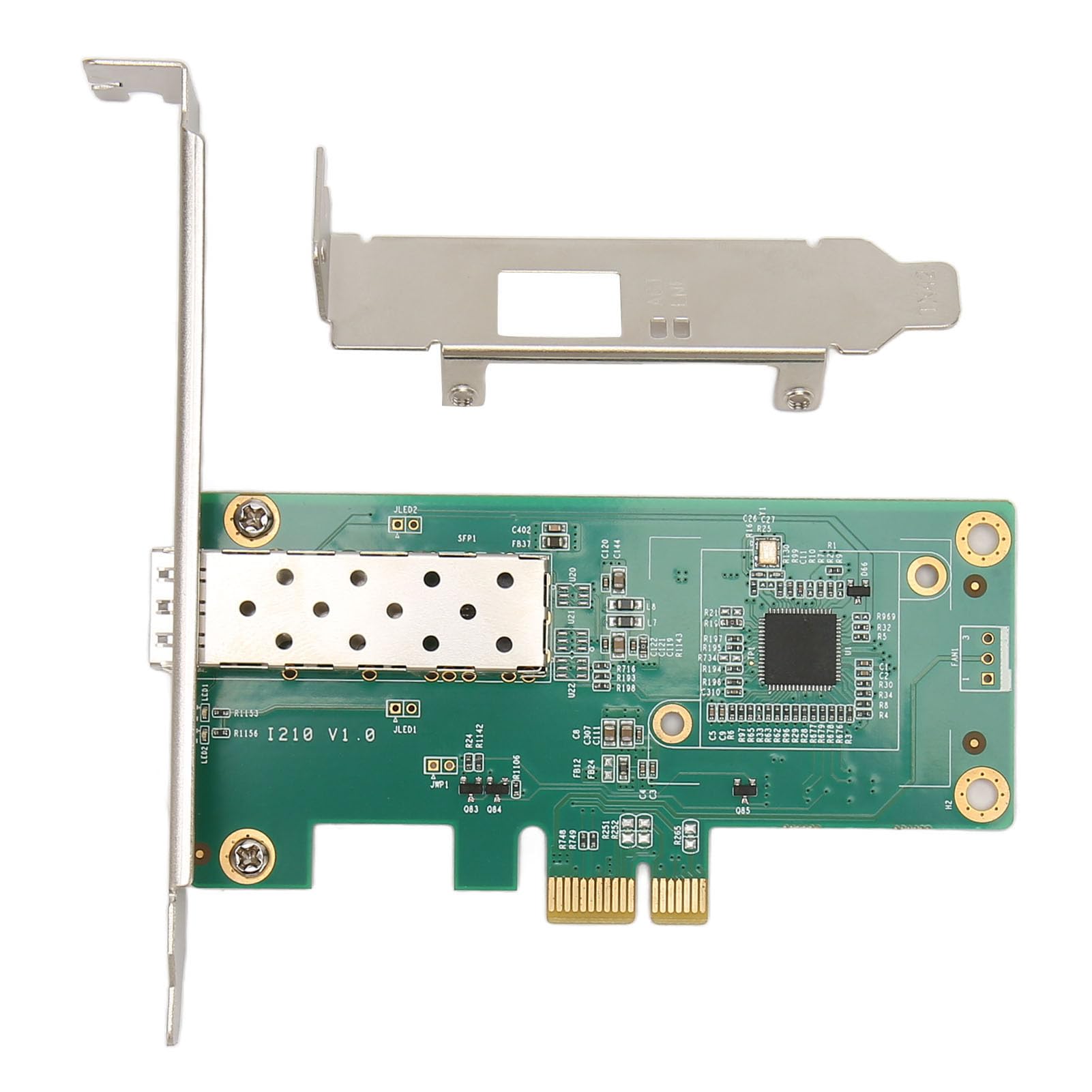 Karta Sieciowa PCIe, Wysokowydajny Chipset I210, możliwość Pełnego Dupleksu do Uniwersalnego Użytku na Komputerze Stacjonarnym, 1 X Jednostka
