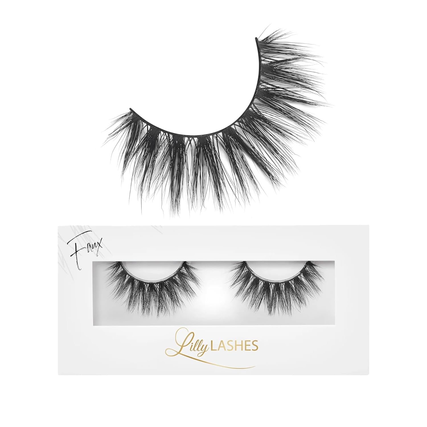 Lilly Lashes Mykonos Lite in Faux Mink, Strip Lashes, Natural Lashes, Reusable False Lashes Natural Look, Lash Strips with Luxury Silk Like Fibers, No Lash Glue Included Lilly Lashes Mykonos Lite in Faux Mink, Strip Lashes, Natural Lashes, Reusable False Lashes Natural Look, Lash Strips with Luxury Silk Like Fibers, No Lash Glue Included