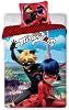 Miraculous Ladybug 'Ladybug and Cat Noir' Duvet Cover Pillow Cover 140x200cm Single Bed Cotton Exclusive