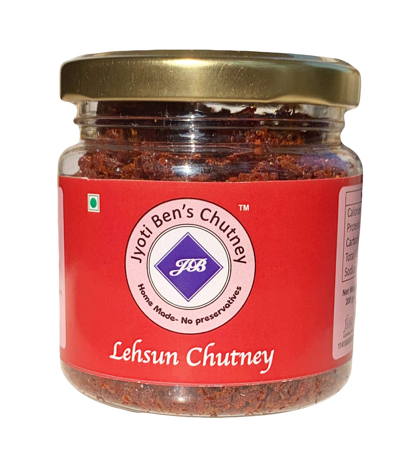 Jyoti Ben's Lehsun Chutney