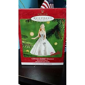 2014 Holiday Barbie Christmas Ornament 