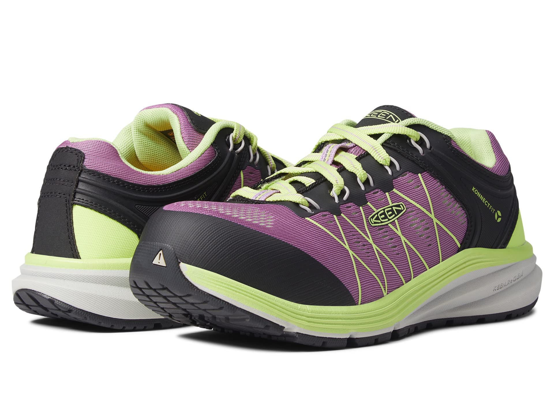 KEEN Utility Women's Vista Energy Low Height Sneakers Composite Toe Industrial Work Shoes