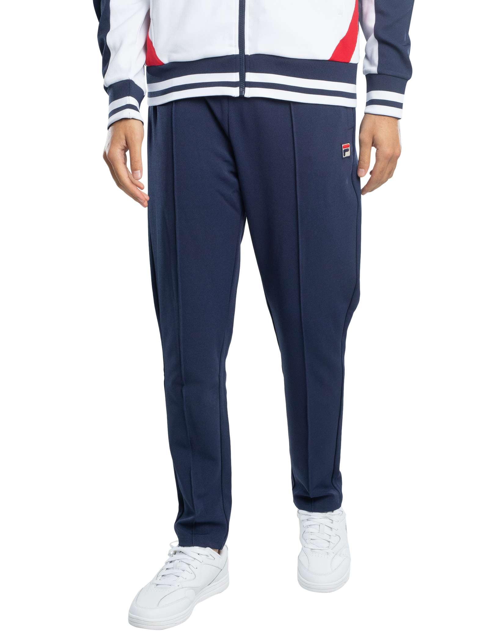 Fila Men's Navy Molveno Pin Tuck Track Joggers, Xxl
