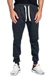 Men's Joggers Sweatpants Basic Fleece Marled Jogger Pant Elastic Waist