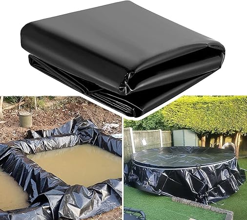 Image MMCUBE HDPE Garden Pond Liner 15x20ft 18x26ft 23x29.5ft 31x33ft, Waterproof Membrane Pond Liners for KOI or Fish, Duck and Waterscape (Color : 0.12MM Thick, Size : 7.5x9m/24.5x29.5ft) Image MMCUBE HDPE Garden Pond Liner 15x20ft 18x26ft 23x29.5ft 31x33ft, Waterproof Membrane Pond Liners for KOI or Fish, Duck and Waterscape (Color : 0.12MM Thick, Size : 7.5x9m/24.5x29.5ft)
