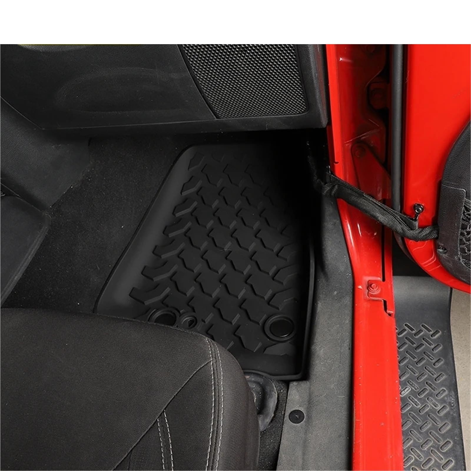 Do Wrangler JK 2007-2017 2/4 drzwi maty pojazdu
