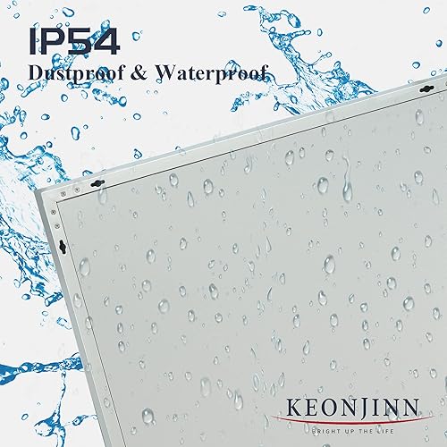 Vista 108 de Keonjinn - Espejo iluminado para el baño con luz LED, para montar en pared, diversos tamaños (vertical/horizontal)