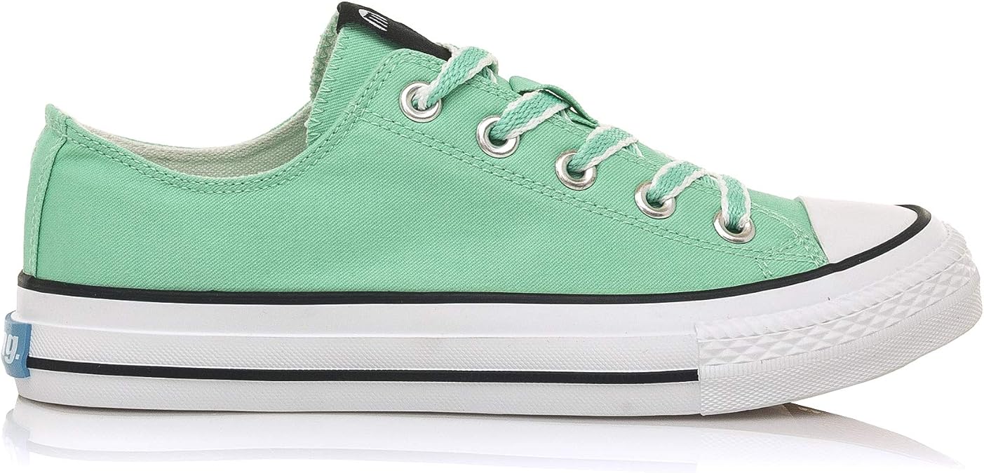 Mustang TEMI, Zapatillas Deportivas Mujer, Canvas 3 Verde Claro, 39 EU :  Amazon.es: Zapatos y complementos