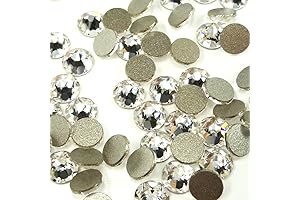 Genuine Swarovski Crystals Hotfix 720pcs 001 Clear Flatbacks 20ss 5mm