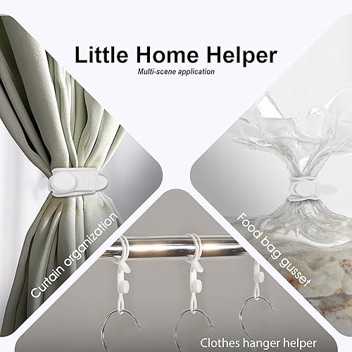 Miniatura 6 de Nearockle 16 correas de silicona para cables, organizador de alambre para agrupar auriculares, cargador de teléfono, cables de computadora,