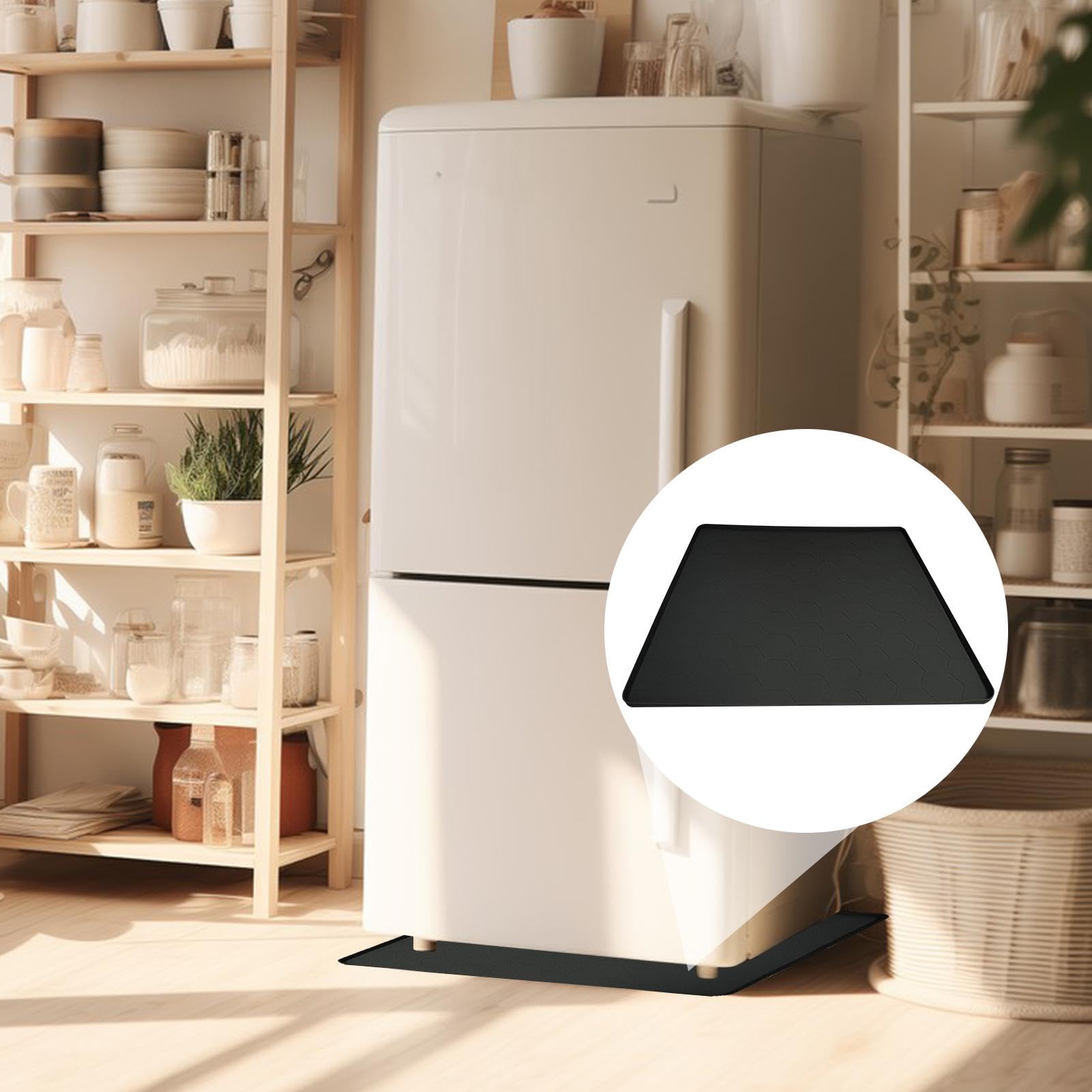 Amazon.co.jp: 冷蔵庫下マット 床用 - 23.6x23.6インチ 冷蔵庫下マット