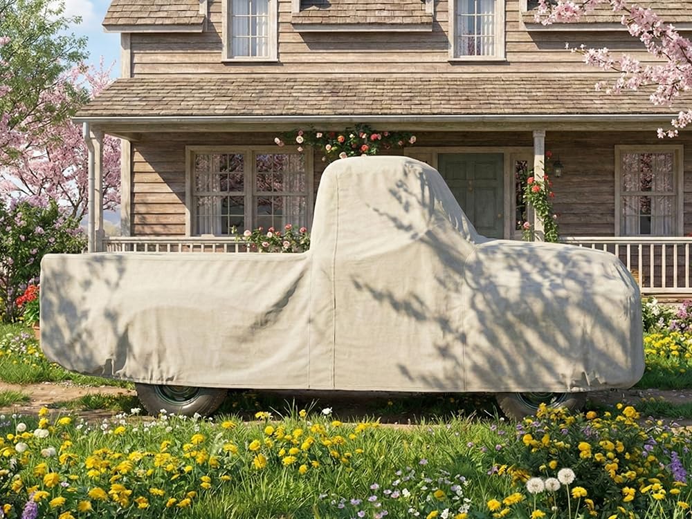 CarsCover Custom Fits for 1948-1956 Ford F1 F100 Truck Pick Up Delivery Car Cover Heavy Duty All Weatherproof — view 3