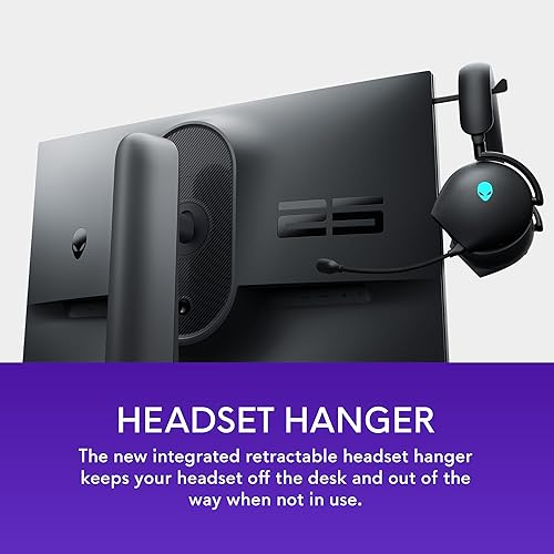 Miniatura 7 de Alienware 25 monitores para juegos AW2523HF de 24.5 pulgadas IPS LED Full HD (1920 × 1080) Pantalla de 360Hz - AMD FreeSync - VESA - Monitor (USB,