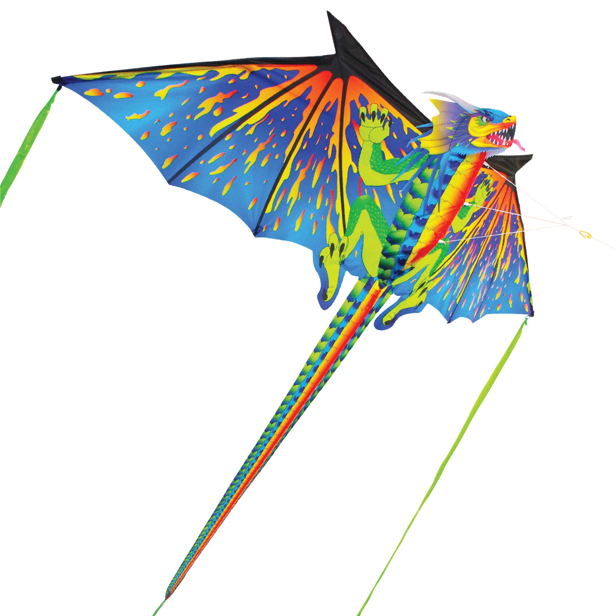 Amazon.com: WindNSun Supersize Blue Dragon w/ 3D Head Ripstop