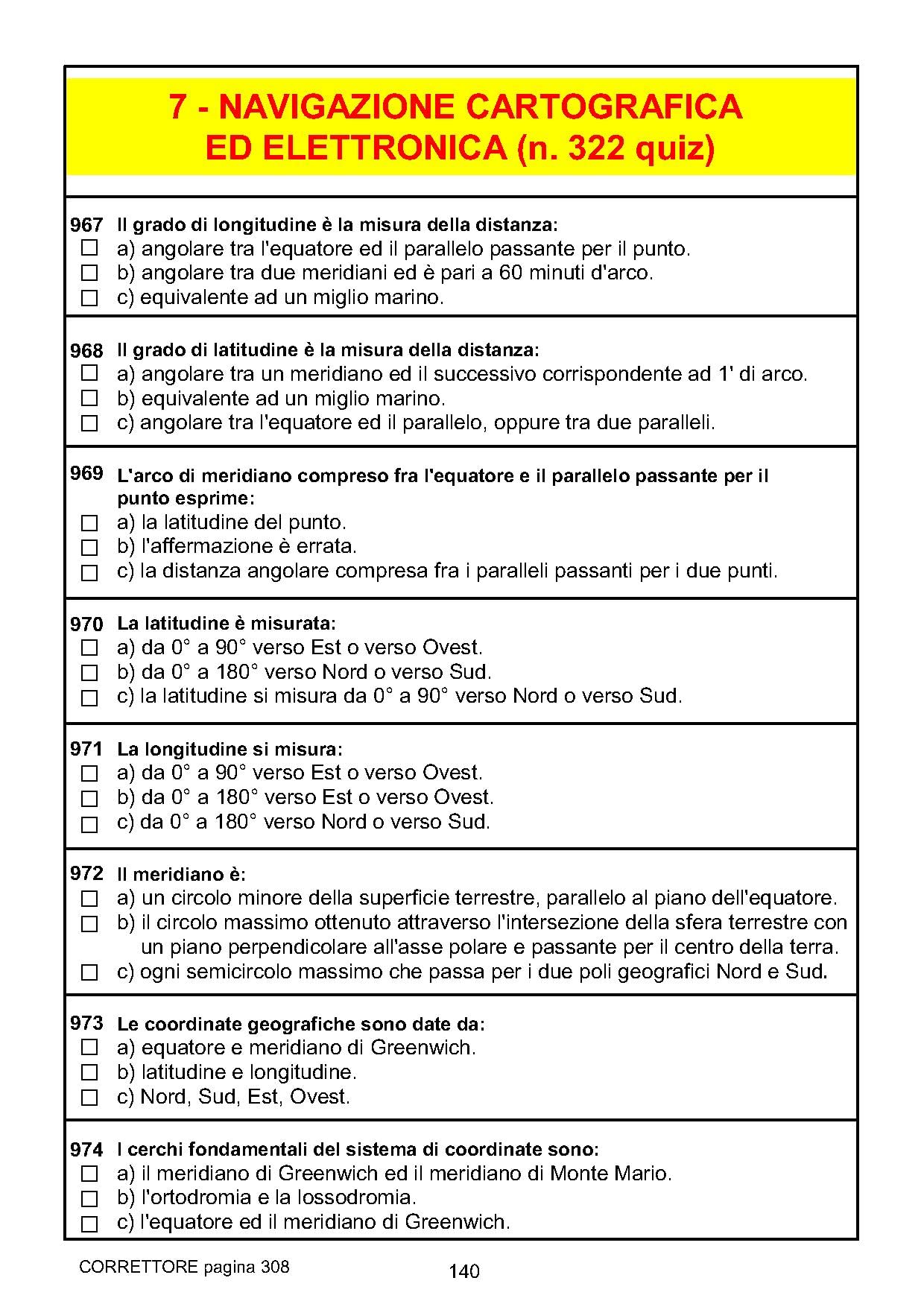 I nuovi quiz per la patente nautica per imbarcazioni a motore e a vela. Entro e oltre le 12 miglia - RISTAMPA 28 DICEMBRE 2023 -
