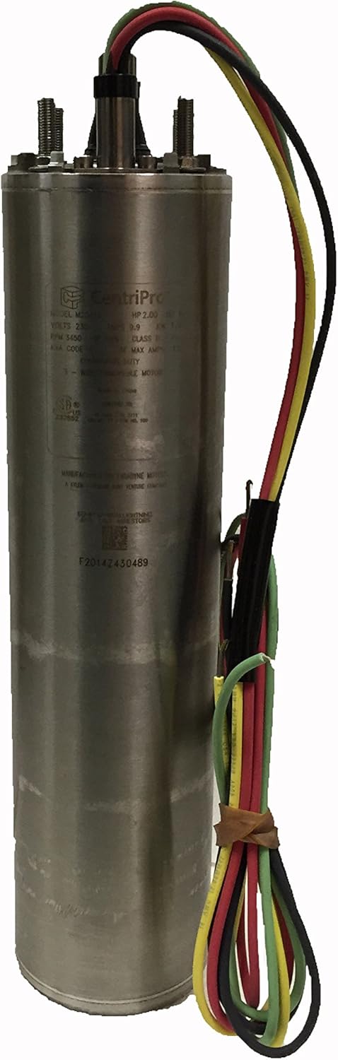 Goulds M05422 Centripro Motor, 2 Wire, 1/2 HP, 230 V
