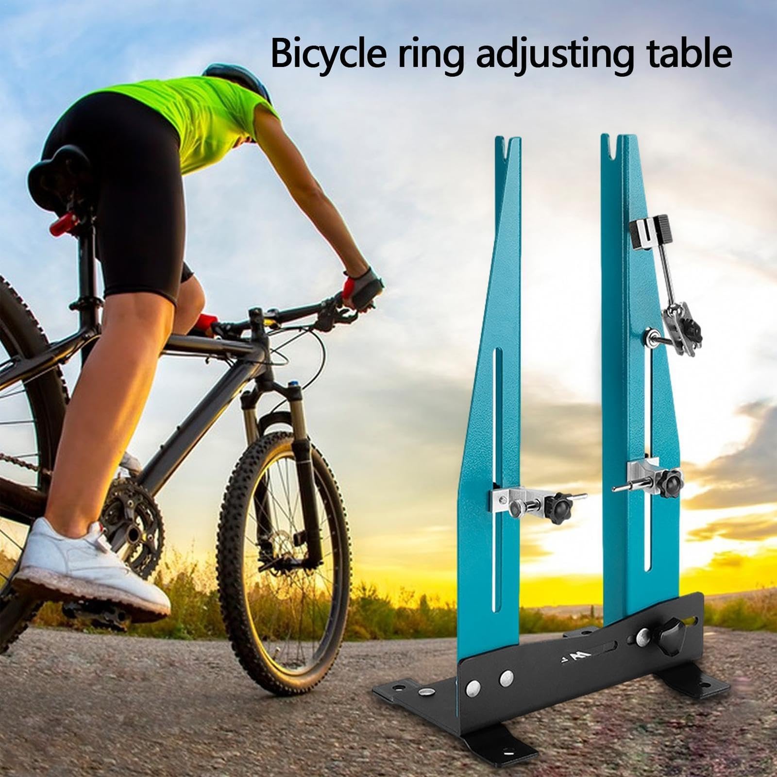 Cavalletto professionale per manutenzione e allineamento biciclette