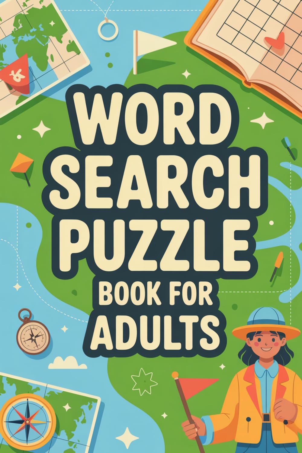 Word Search Puzzle Book for Adults: Rewarding Activity Companion for Grown-Ups