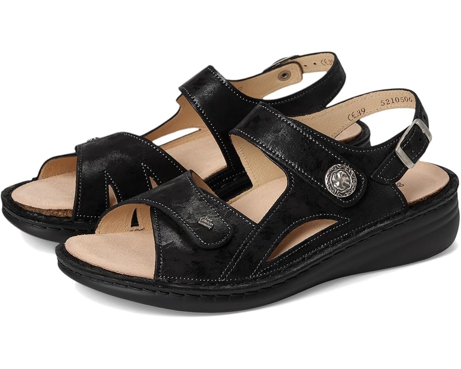 Finn Comfort Barbuda Nero Vegas - Pair View