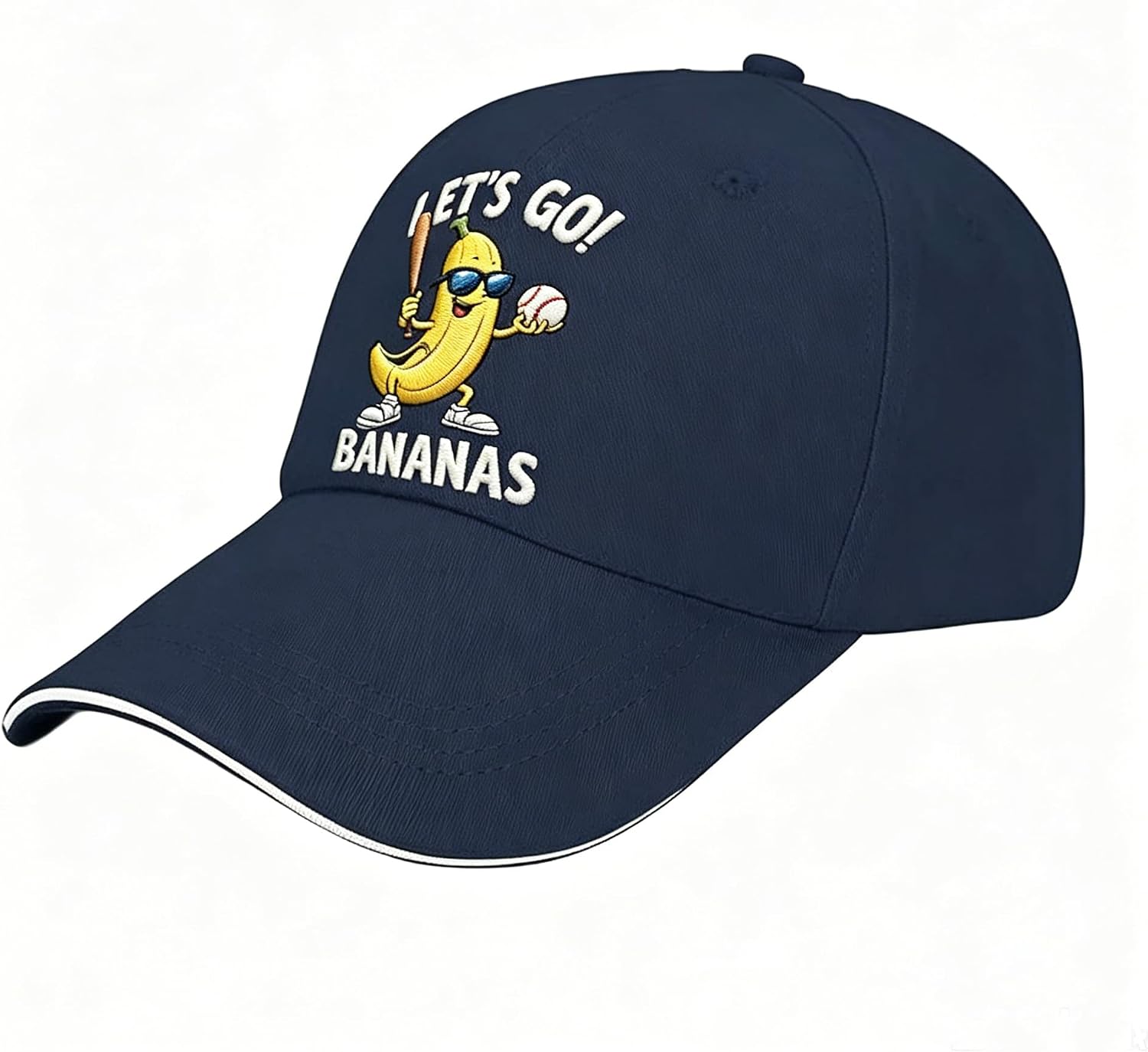 FOESUNIT Funny Bananas Hat Men Funny Dad Hats Funny Gifts for Women image 2