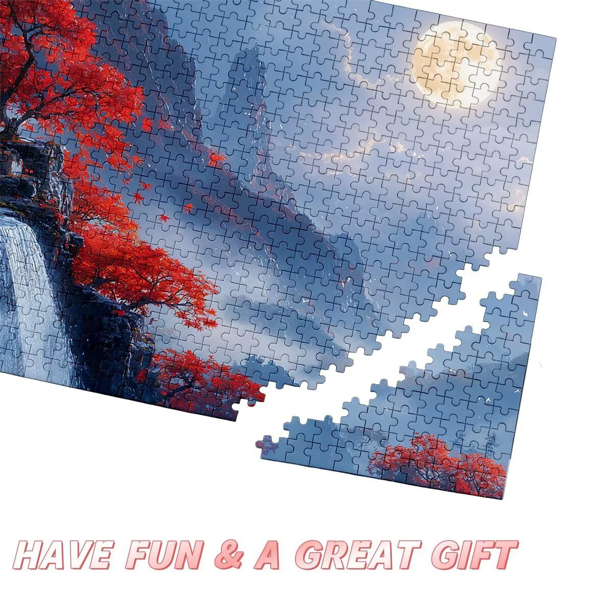 Puzzle 2000 Pezzi Paesaggi, Puzzle Autunno per Adulti, Puzzles in Legno Intrattenimento Creativo, Divertimento, Puzzles Educativi Classici con Confezione di Alta Qualità Idea Regalo Donna, Decor -2532