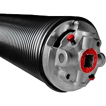Commercial Garage Door Torsion Spring 0.343 x 3-3/4" x 44 for The Left Side of Garage Door, Heavy Duty Precision Electrophoretic-Coating Min 20,000 Cycles
