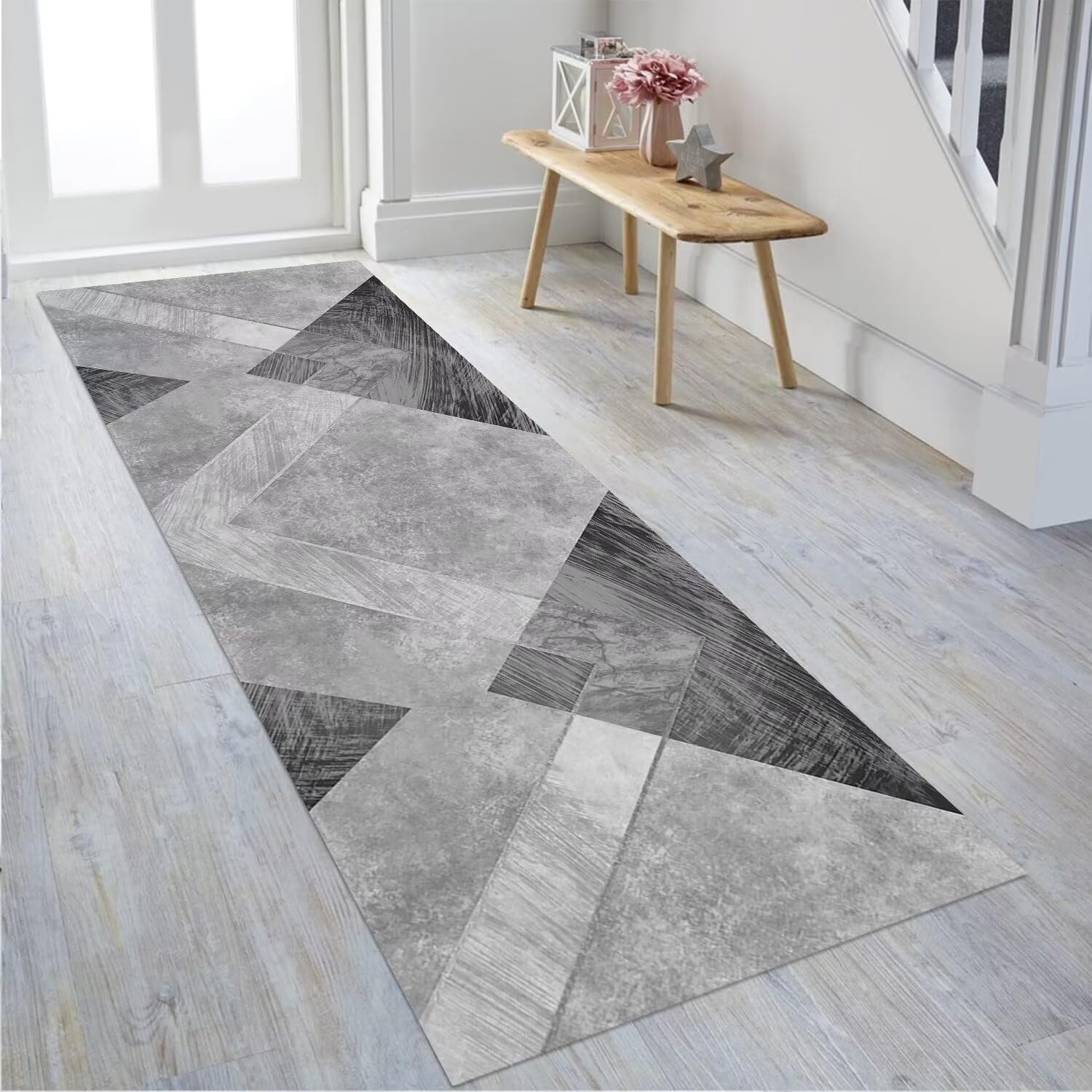 miqna Keukentapijt, antislip keukenloper, wasbaar, zwart, keukenmat, wasbaar, keukentapijt, Feast, 80 x 200 cm miqna Keukentapijt, antislip keukenloper, wasbaar, zwart, keukenmat, wasbaar, keukentapijt, Feast, 80 x 200 cm