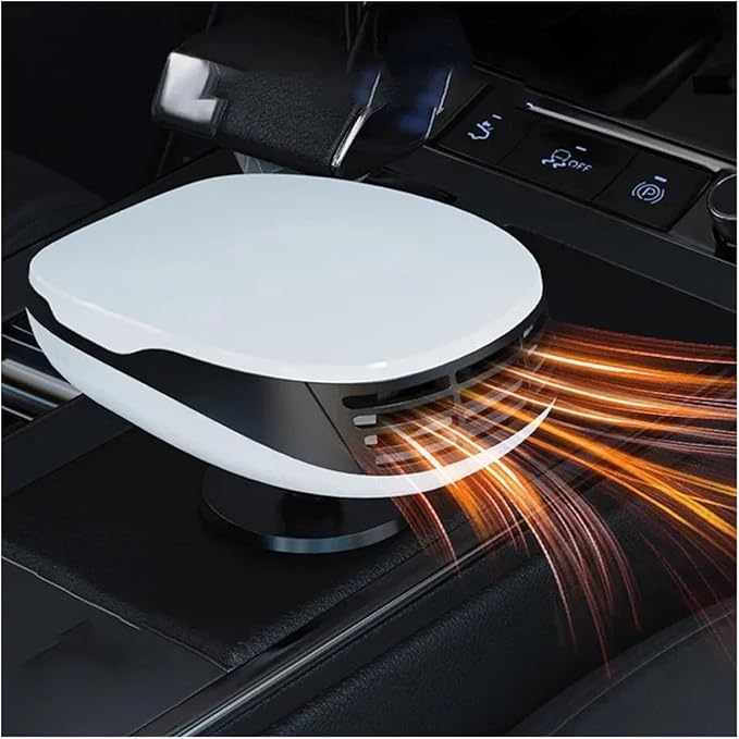 Calefactor Eléctrico Portátil 12V 200W con Tecnología Cerámica PTC miniatura 2