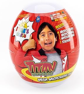 Ryan's World: Titan Universe Mega Microverse Mystery Egg | Discover Ryan's Titan Universe! | Collectable Surprise Toy | For Kids Aged 3+