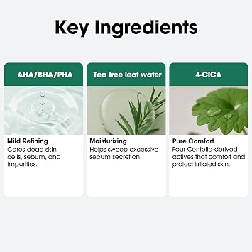 SOME BY MI AHA BHA PHA 30 Days Miracle Cream - 2.02oz, 60ml - Mild Refining & Centella Face Moisturizer for All Skin Types - Clarifying Face Cream - Korean Skin Care