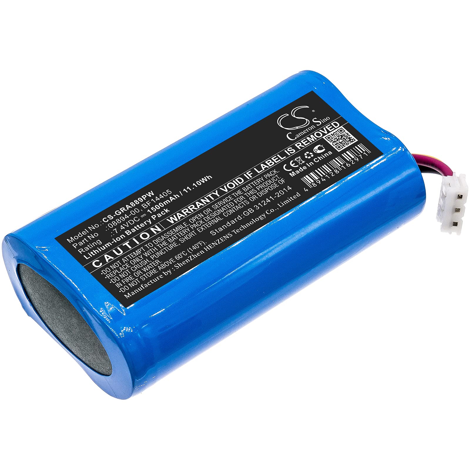 Sabuly 7.4V High-Performance Replacement Battery for ComfortCut 8893 ComfortCut 8895 with BF14405 08894-00.640.00 08894-00/1500mAh