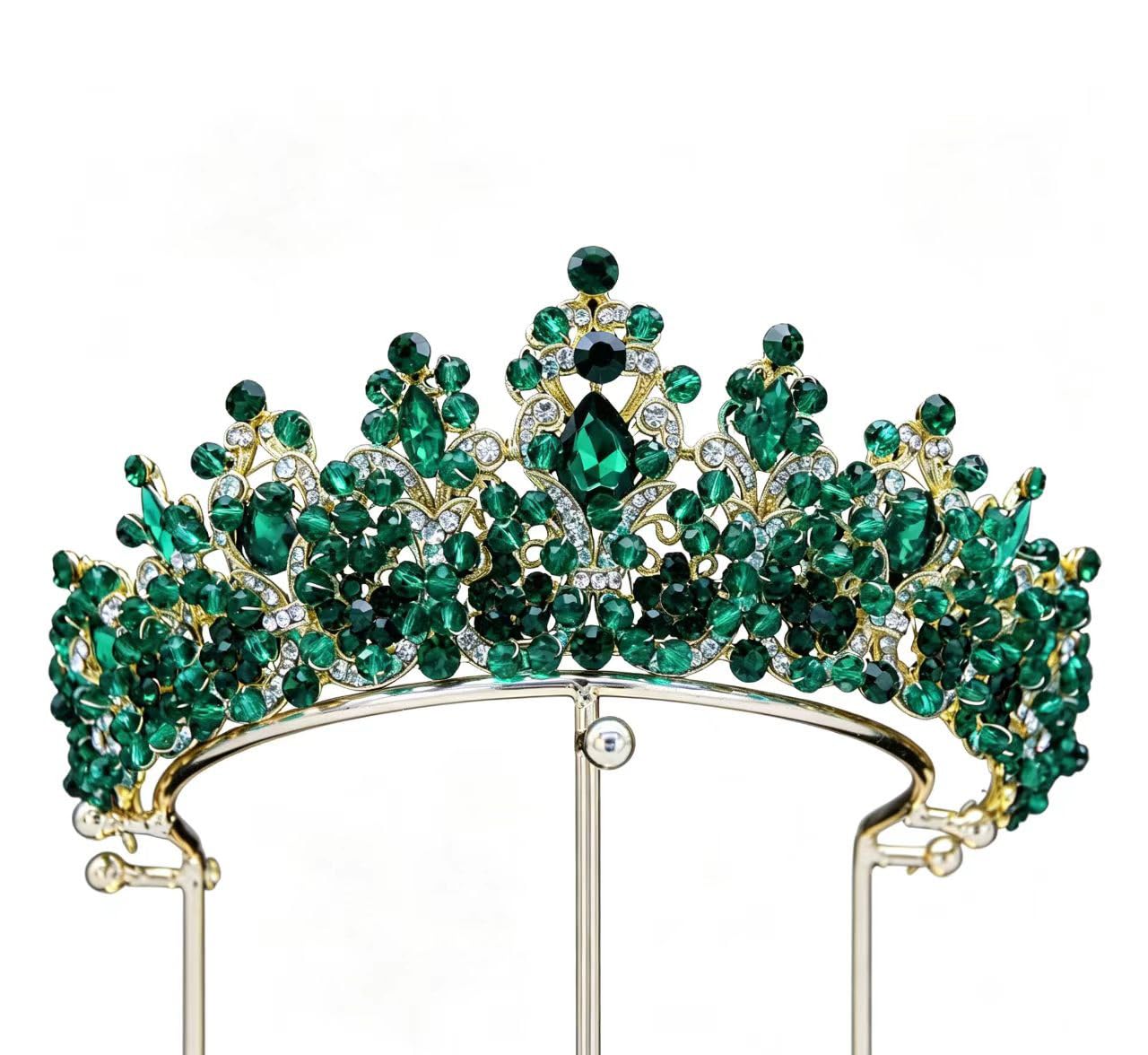 New Queen Crowns Rhinestone Tiara-Bride Wedding Hair crystal Accessories