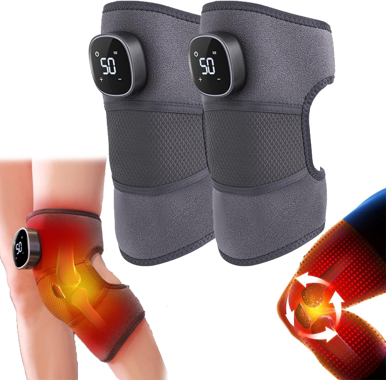 Rejuvaknee Advanced Knee Relief, Rejuvaknee Heating Knee Massager