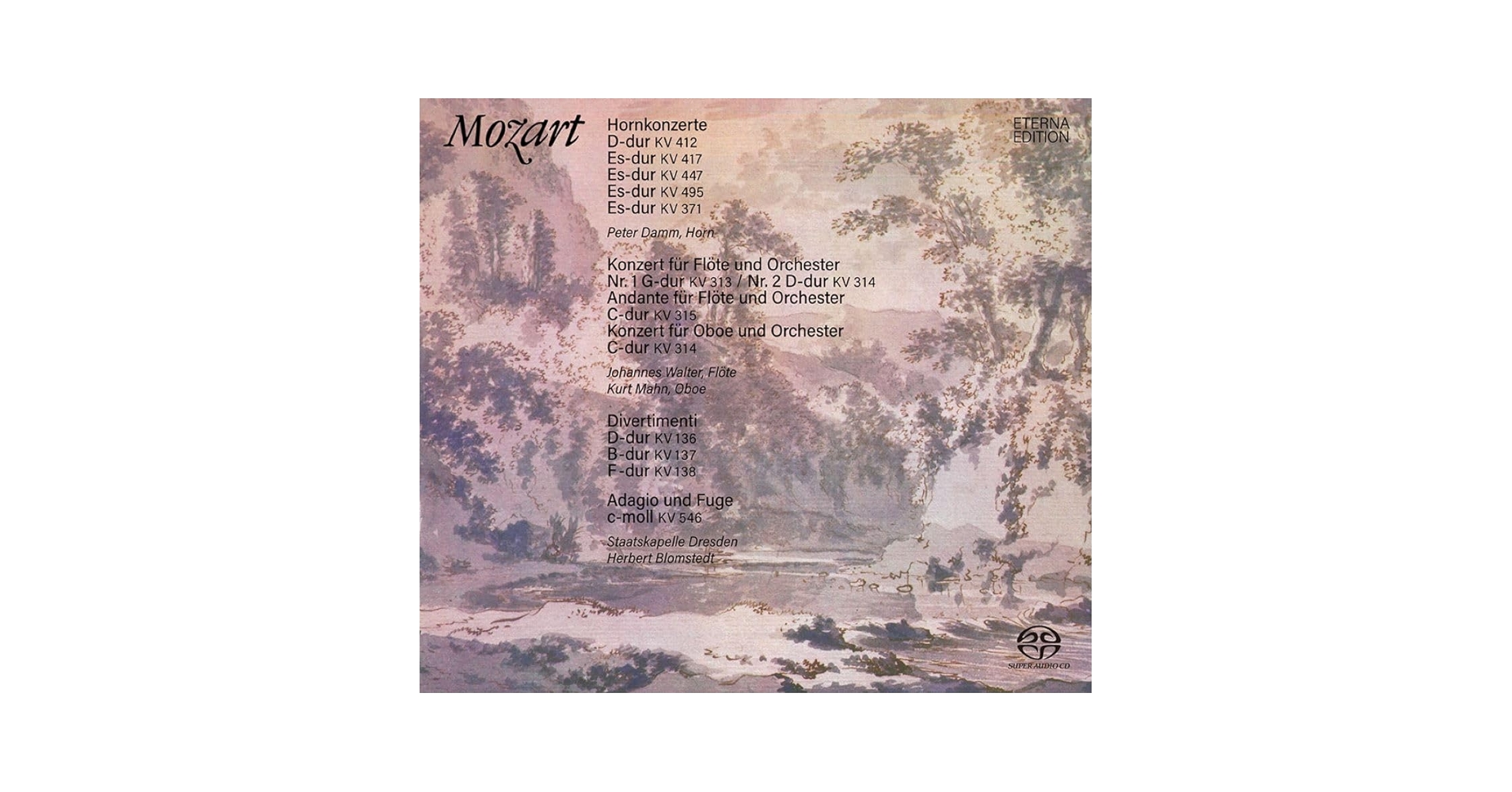 Amazon | モーツァルト：協奏曲集＆ディヴェルティメント集