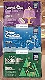Barissimo Limit 3 Flavors 100% Arabica Cup Coffee Coconut Run, Mocha Mint, White Chocolate 3.99oz 113g (Three Boxes)