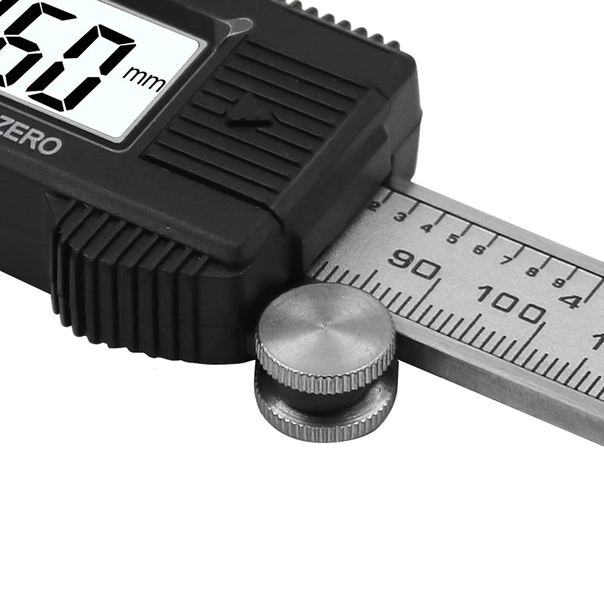 Digital Vernier Calipers 150mm Stainless Steel, Electronic Measuring Caliper with LCD Screen, mm/Inch/Fraction, Inside Outside Depth Step Measurements, Splash Resistant with Case — view 8