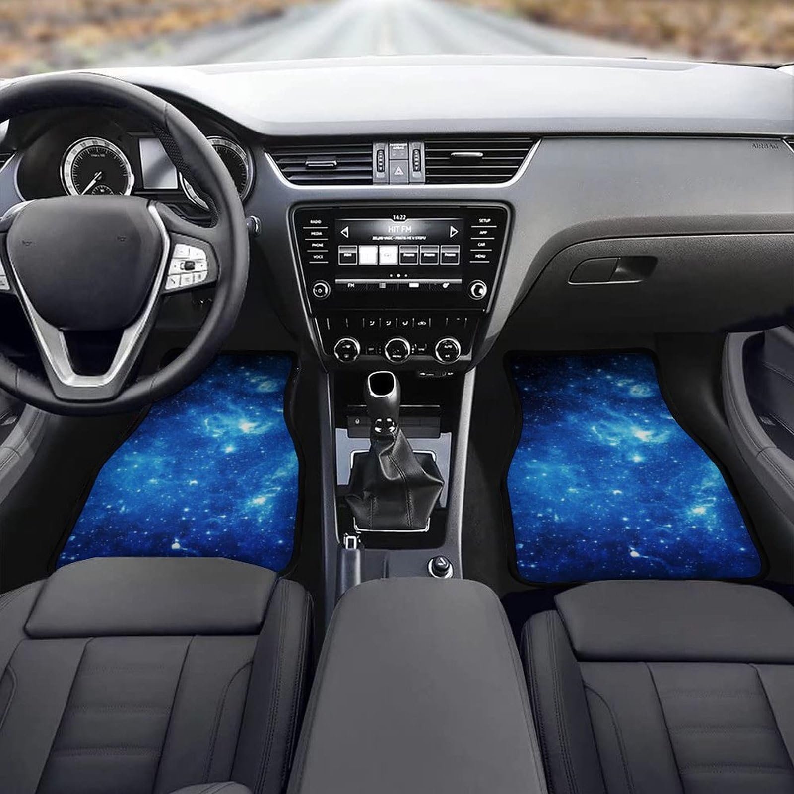 Amazon.co.jp: 星空 宇宙柄 カーマット 4点セット 車用フロアマット 車 