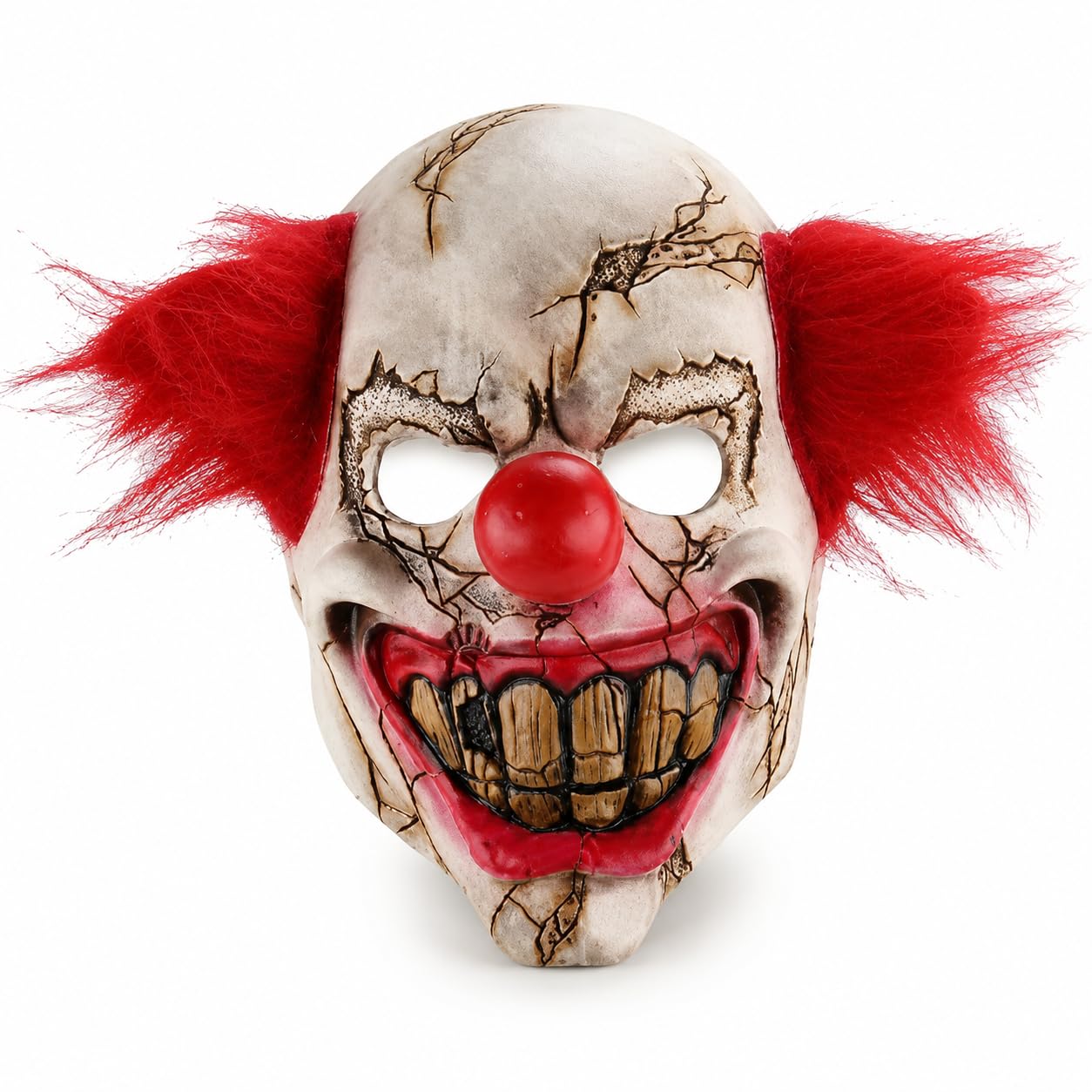 Halloween Masks Adults - Scary Clown Latex Mask Creepy Halloween Costumes Full Head Mask Horror Fancy Dress Props