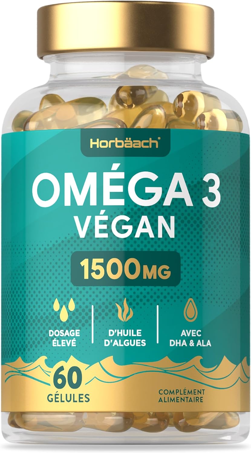 Omega 3 Vegan : Avis et comparatif sur l’huile d’algues 1500 mg avec DHA & ALA, 60 gélules vegan, complément alimentaire pour végétaliens. Omega 3 Vegan : Avis et comparatif sur l’huile d’algues 1500 mg avec DHA & ALA, 60 gélules vegan, complément alimentaire pour végétaliens.