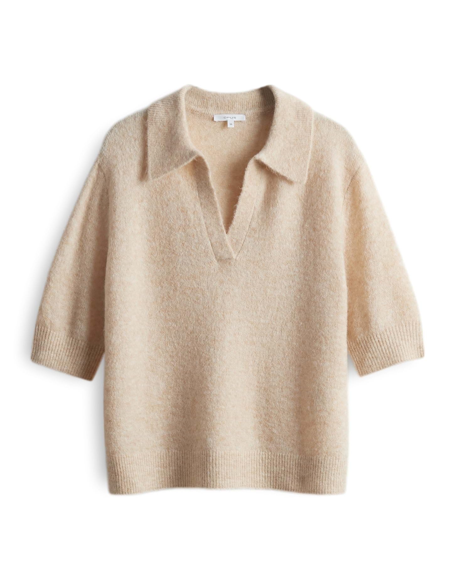 OPUS Damen Pullover | Strickpullover Pinna Regular mit Mohair
