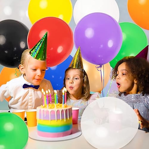 Miniatura 7 de Globo gigante de 18 pulgadas, fabricado con látex, para cumpleaños, sesiones de fotos, fiestas de carnaval, etc, 18 pulgadas, Variados