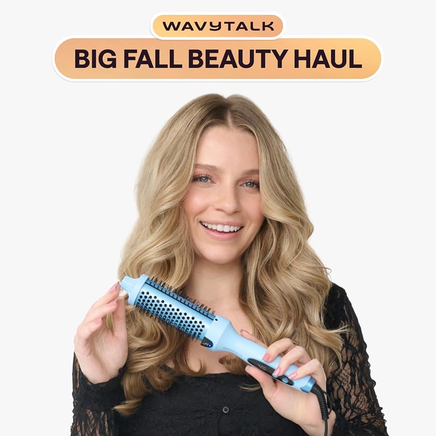 Wavytalk Thermal Brush Blowout Boost 1.5″ Heat Round Brush for Blowout Look - image 7