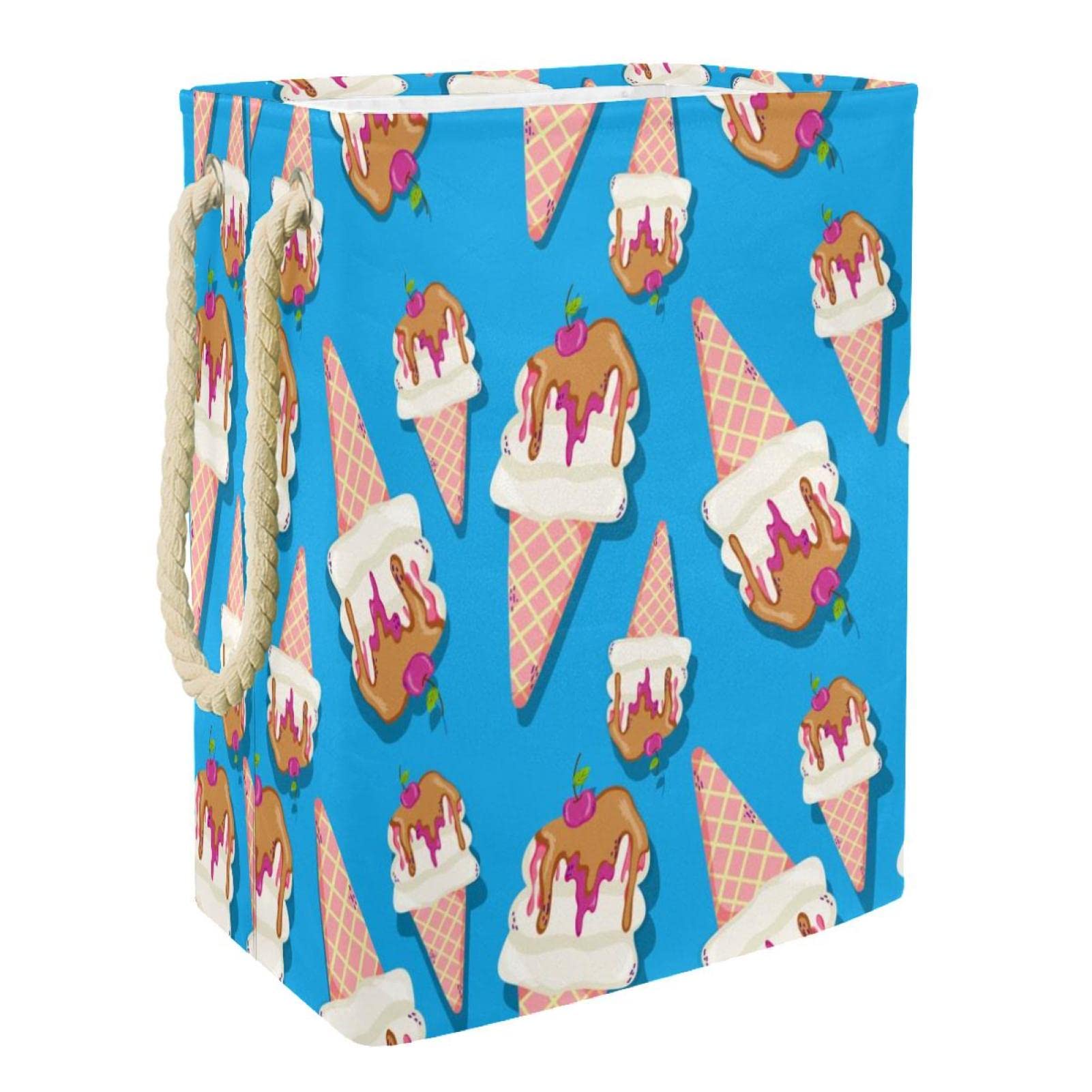 Panier à linge imperméable avec poignée pour un transport facile