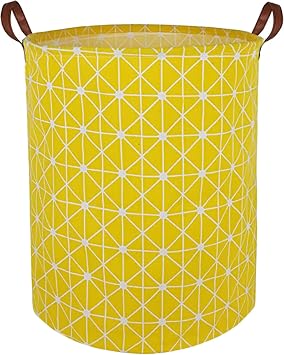 Collapsible Laundry Basket in Bedroom Waterproof Laundry Hamper in Bathroom Large Laundry Bag in College Dormitory Cloakroom Livingroom Nursery Organizer Toy Bin