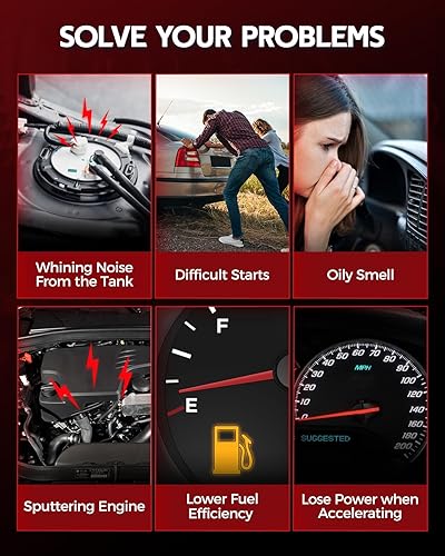 Miniatura 8 de Torchbeam Conjunto de bomba de combustible eléctrica compatible con Cherokee 2014-2017 2.4L 3.2L, ensamblaje del módulo de bomba de combustible con